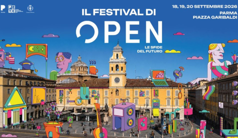 Festival di Open 2026: dal 18 al 20 settembre a Parma con tanti ospiti - evento gratuito